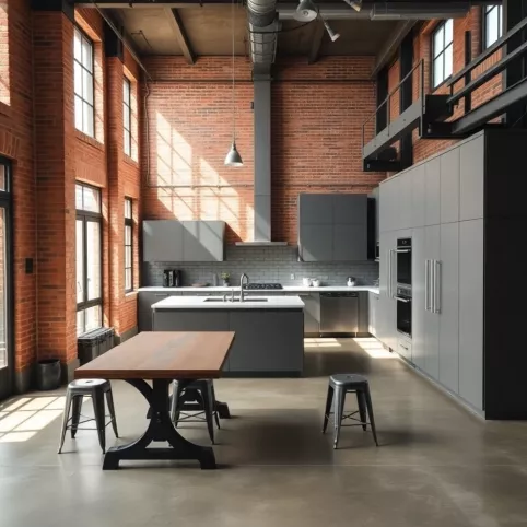 Kuchnia W Stylu Loftowym