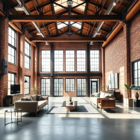 Mieszkanie W Stylu Loftowym