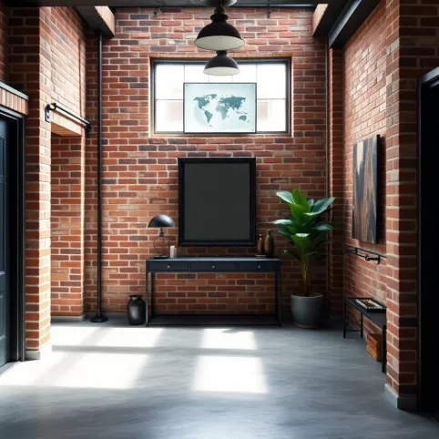 Przedpokój W Stylu Loftowym