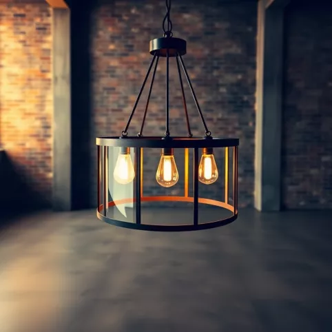 Żyrandol W Stylu Loft